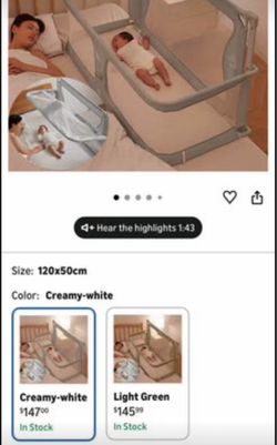 3 in 1 1 Baby bassinets bedside sleeper, co sleeping bed for baby, for co sleeper for baby in bed,