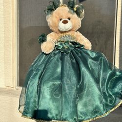 Emerald Green Quincenera Bear 