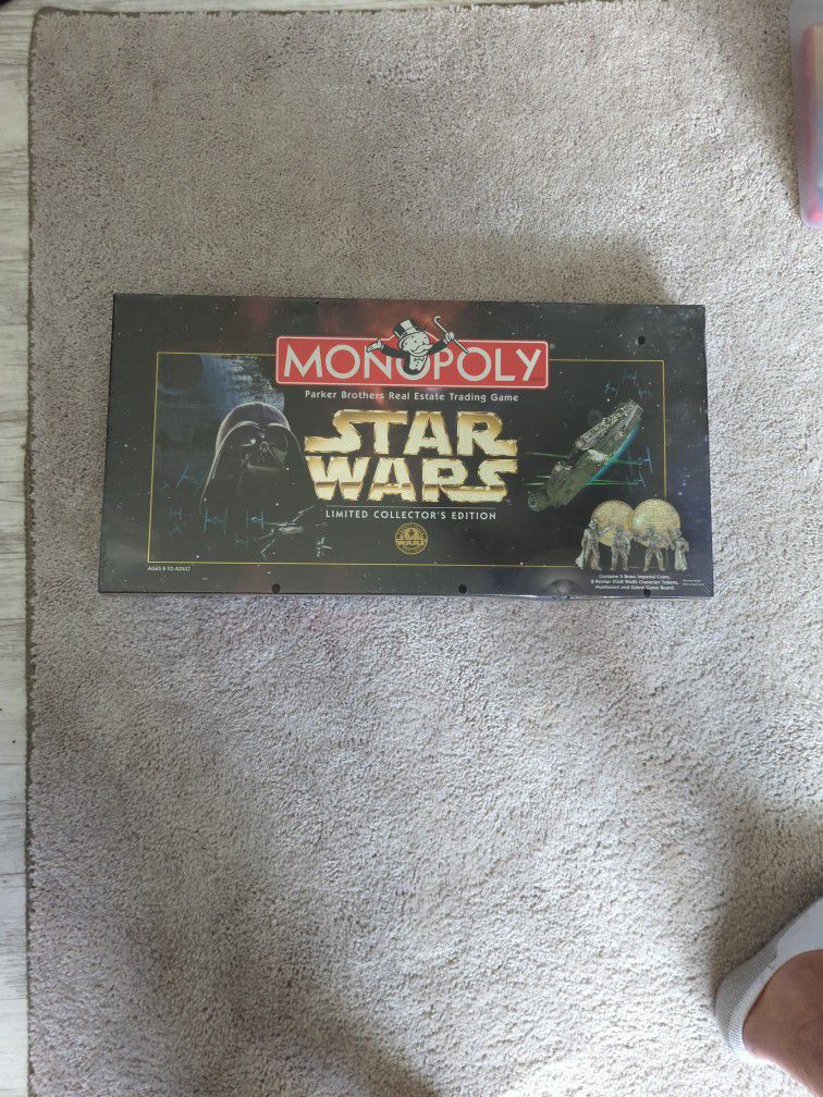 Star wars Monopoly 1997 Collectors Edition