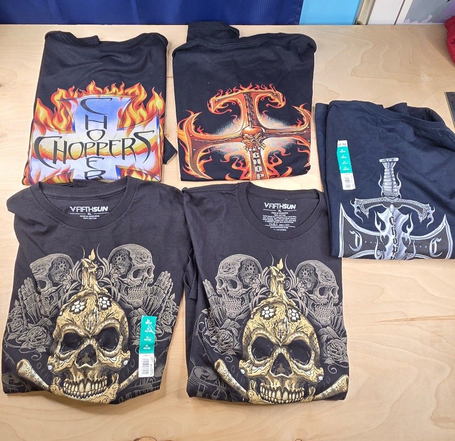 mens XL choppers shirts
