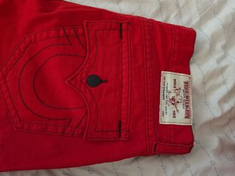 Red Tru Religion Jeans
