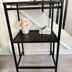 Black Metal Console Table 