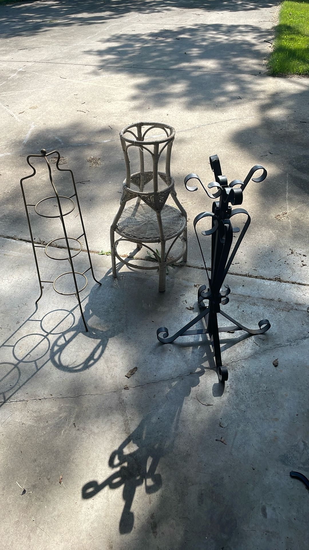 Three Plant Holder
