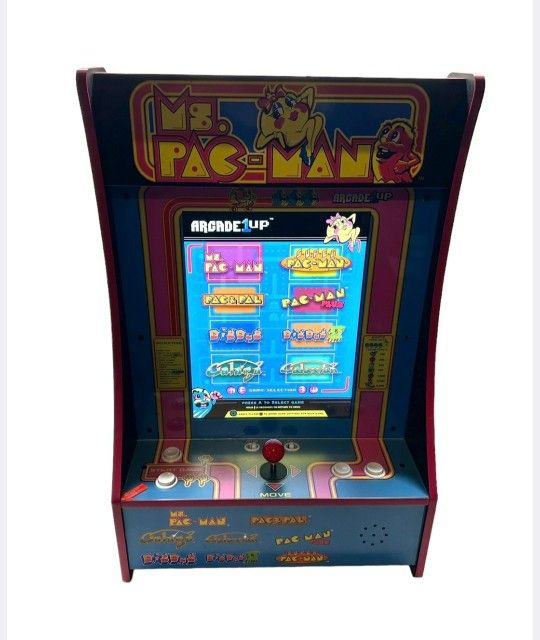 Arcade1Up Ms. Packman Partycade 8 In 1