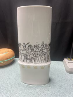 ROSENTHAL STUDIO LINE GERMAY RAYMOND PEYNET, 1960’s OVAL VASE “WEDDING MARCH”