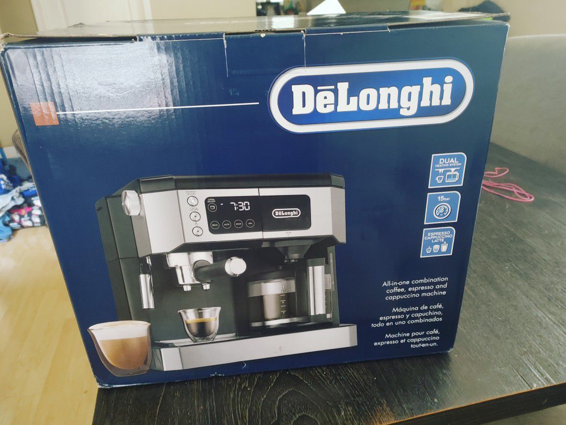 Brand new , In Box De'Longhi. All In One Coffee Machine for Sale