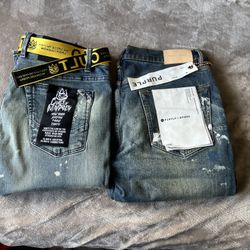 Purple & Cult Jean Size 34