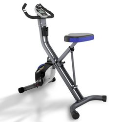 Folding Foldable Exercise Bike w/ Pulse Sensor