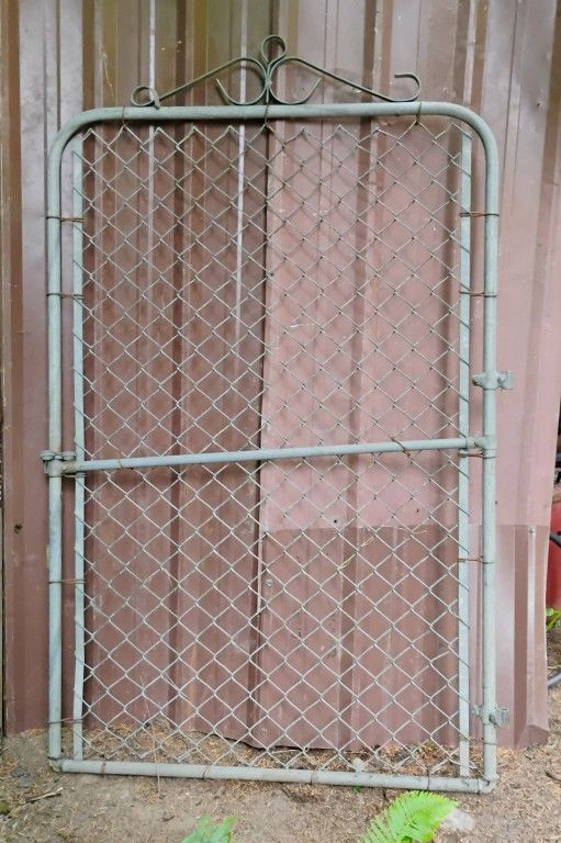 Galvanized Fence Gate