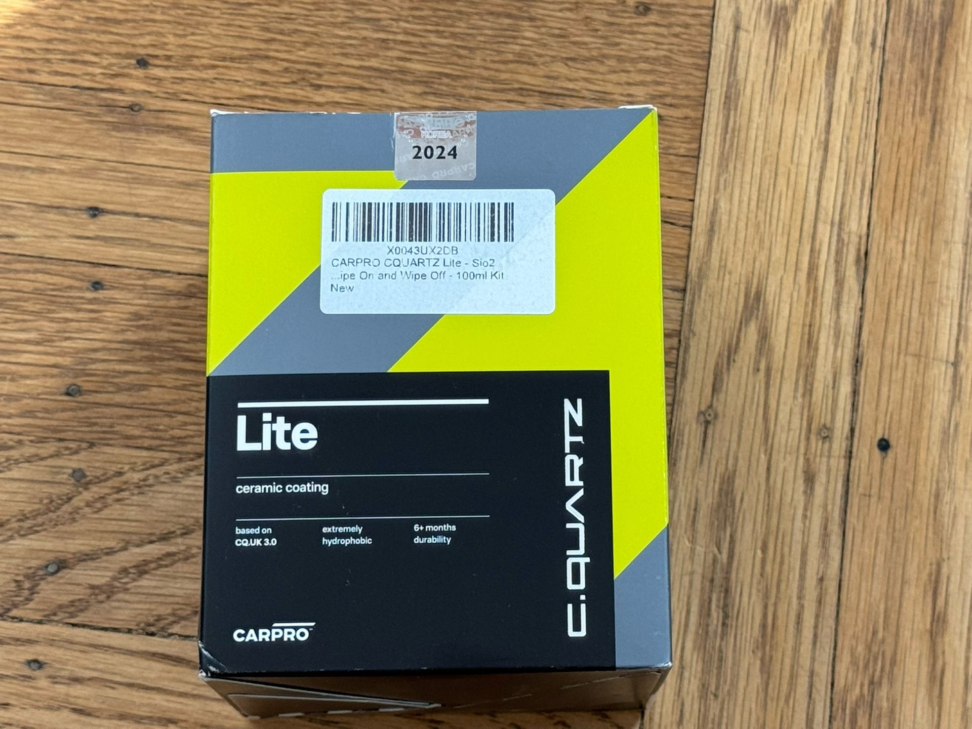 CQUARTZ Lite Ceramic Coating Kit - 100ml (new/unopened)
