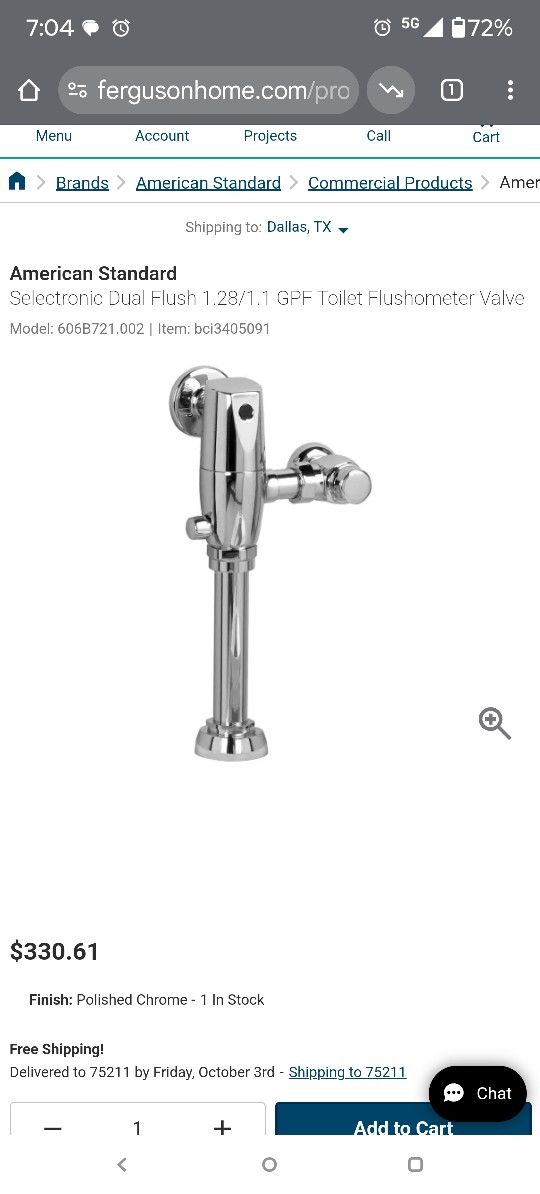 American Standard 606 B01 3.002
