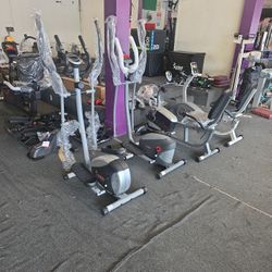 Elliptical OR Exercise Bike 