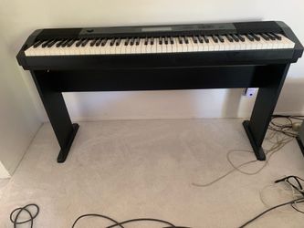 Casio CDP-220R Digital Piano Keyboard Synthesizer  w Stand