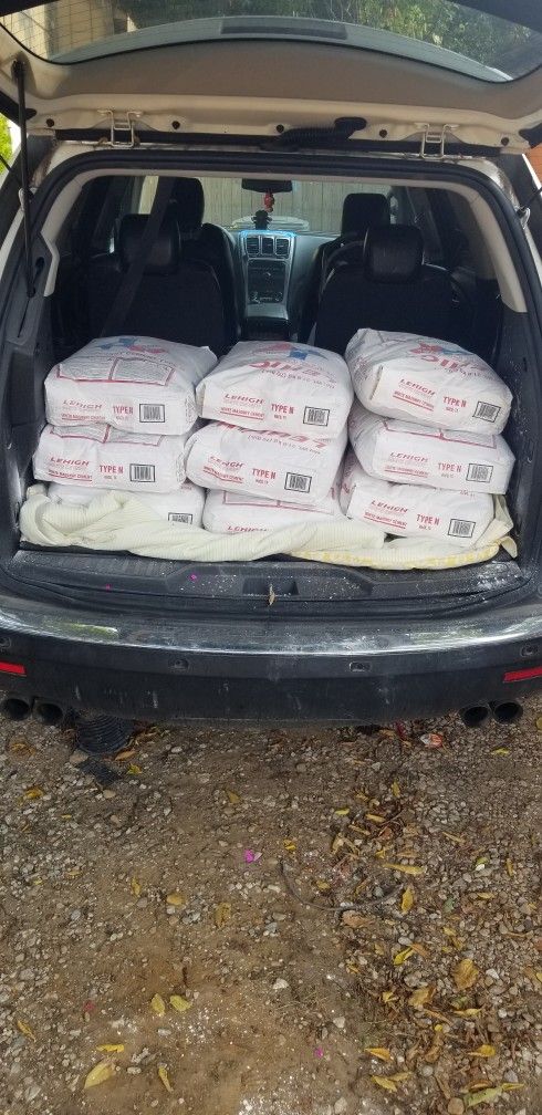 Cemento Blanco. 9 Dolar La Bolsa Son 15 Bolsas