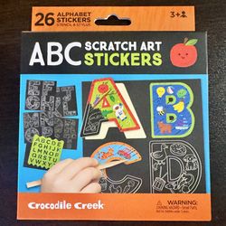 ABC Scratch Art by Crocodile Creek