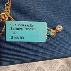 Moisonite Necklace Brand New