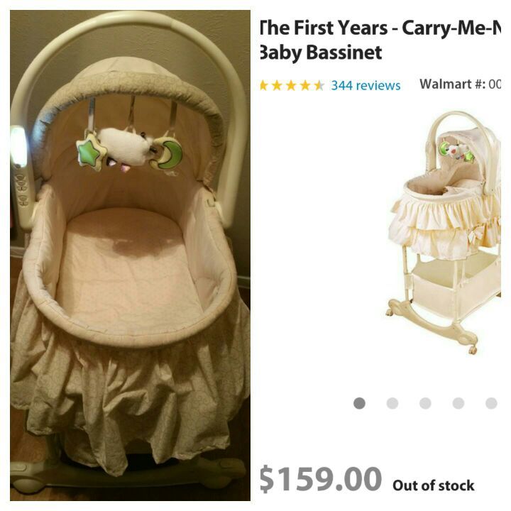 The first years carry me near 5 in 1 baby bassinet
