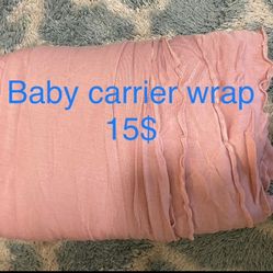 Baby Wearing Sling And Wrap