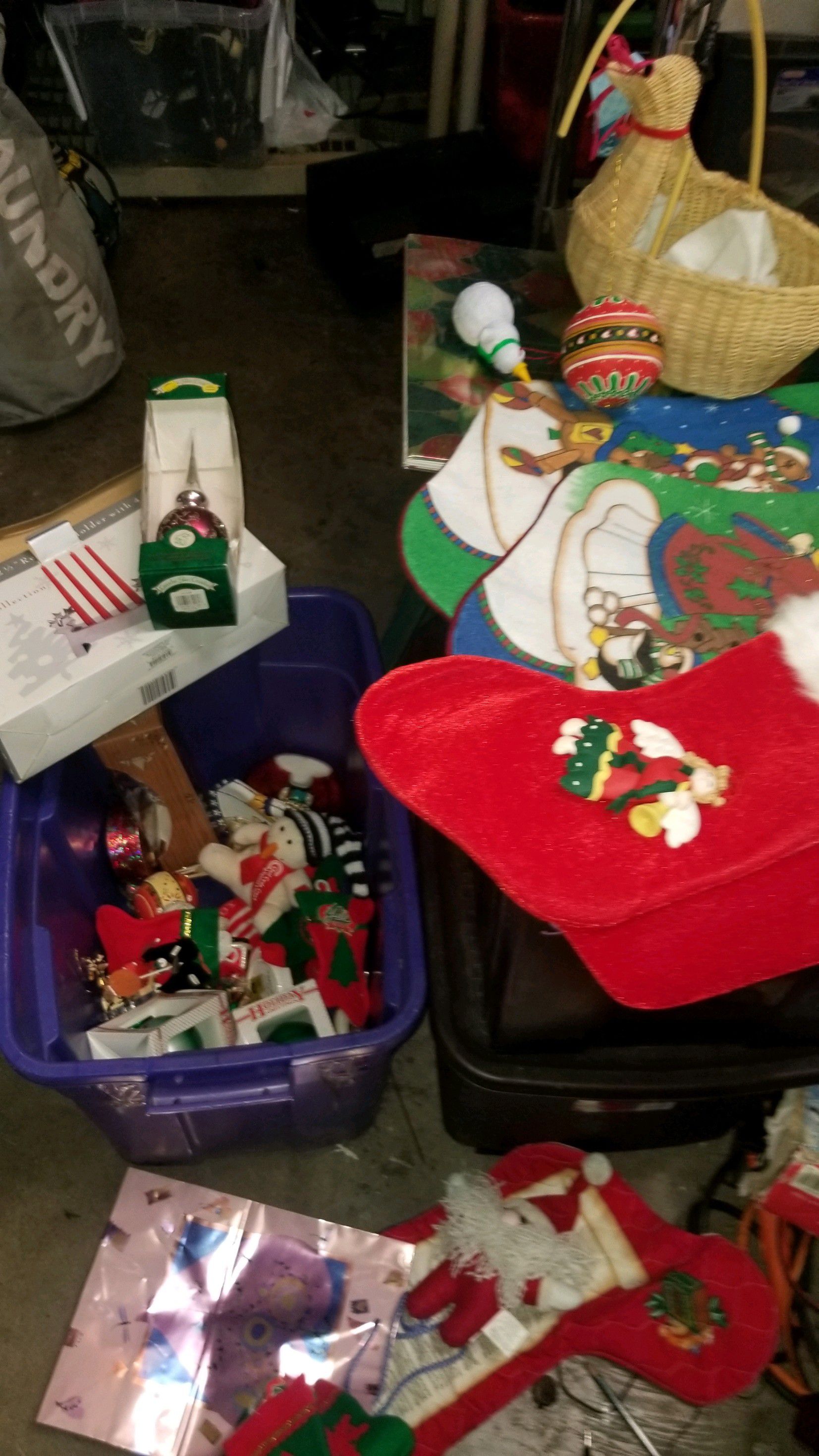 Lot of Christmas Decorations all for $5