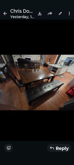 Dining table