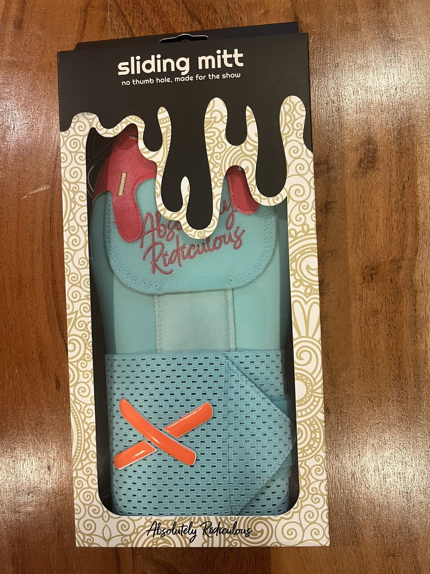 Absolutely Ridiculous miami ice ice cream sliding mitt