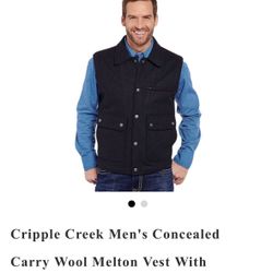 Small Men’s Concealed Carried Vest