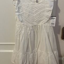 NWT Baby B’Gosh White Dress 5T