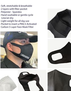 Wholesale Face Mask -Custom Print