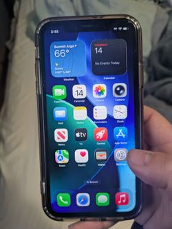 Iphone 11 cracked screen