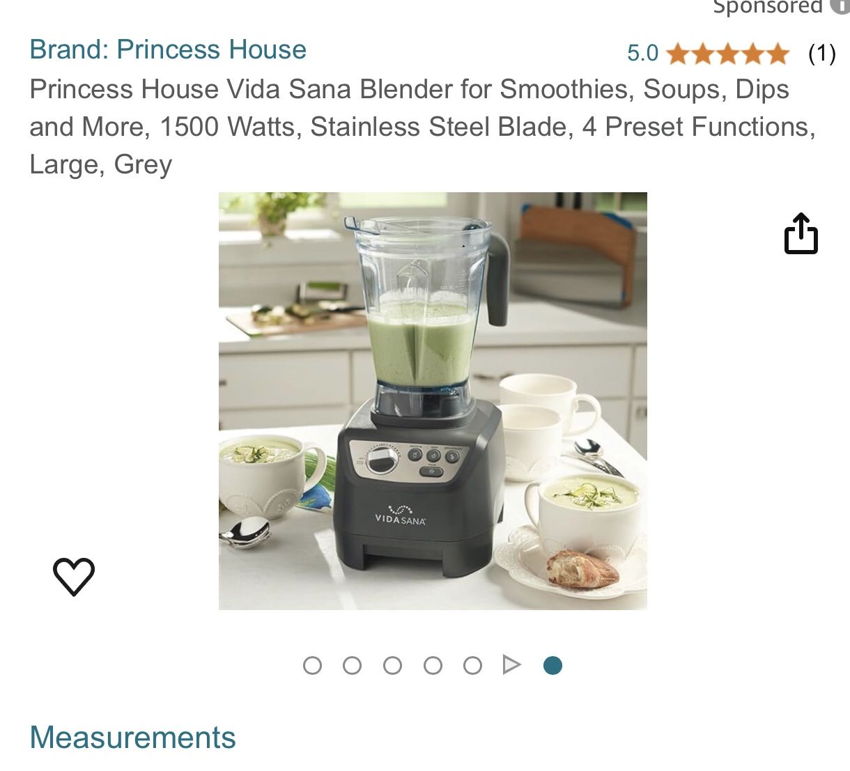 Princess House Blander