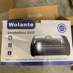 Smokeless Indoor Electric BBQ Grill Home Kitchen Outdoor