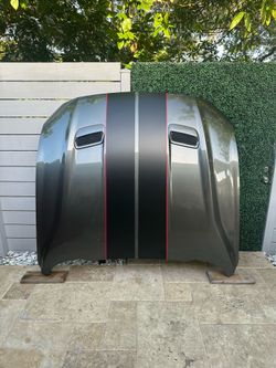 2018 mustang gt hood