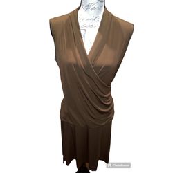 Women’s Brown Two Piece Skirt Set 