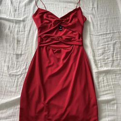 NEW Sexy Red Windsor Mini Dress Size L