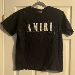 Black Amiri T-Shirt Small