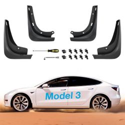 Tesla Model 3 Mudflaps 