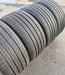 255/40/20 Pireli set de Tires con 80% de vida las 4