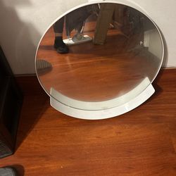 2 Round Mirrors