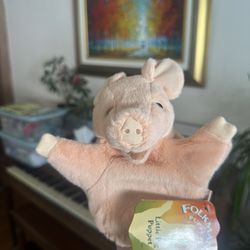Folkmanis Little Pig Hand Puppet