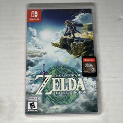 Legend Of Zelda Tears of The Kingdom For Nintendo Switch 