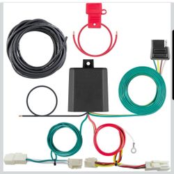 Toyota Corolla Trailer Wiring Harness 4 Way Flat Plug In Tail Light Connector #56454