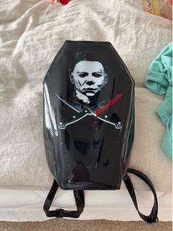Michael Myers Halloween Coffin Backpack