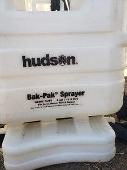 Backpack Sprayer Hudson Roundup