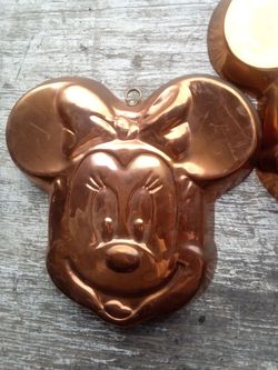 Minnie Mouse Copper decoration Mold