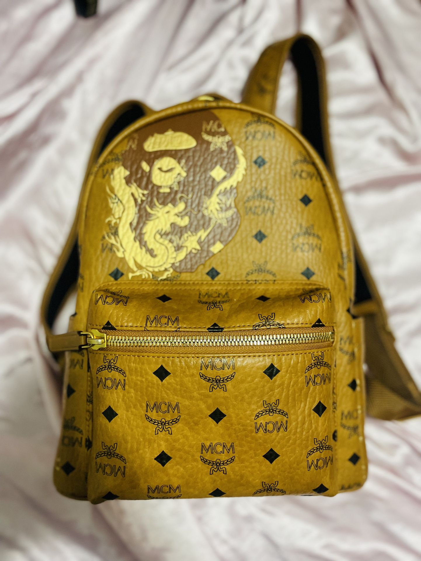 Mcm X Bape Backpack