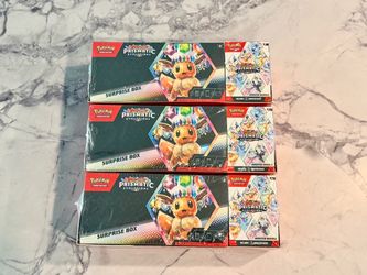 Prismatic Evolutions Booster Bundle + Surprise Box Bundle (Sam's Club)  *New/Factory Sealead*