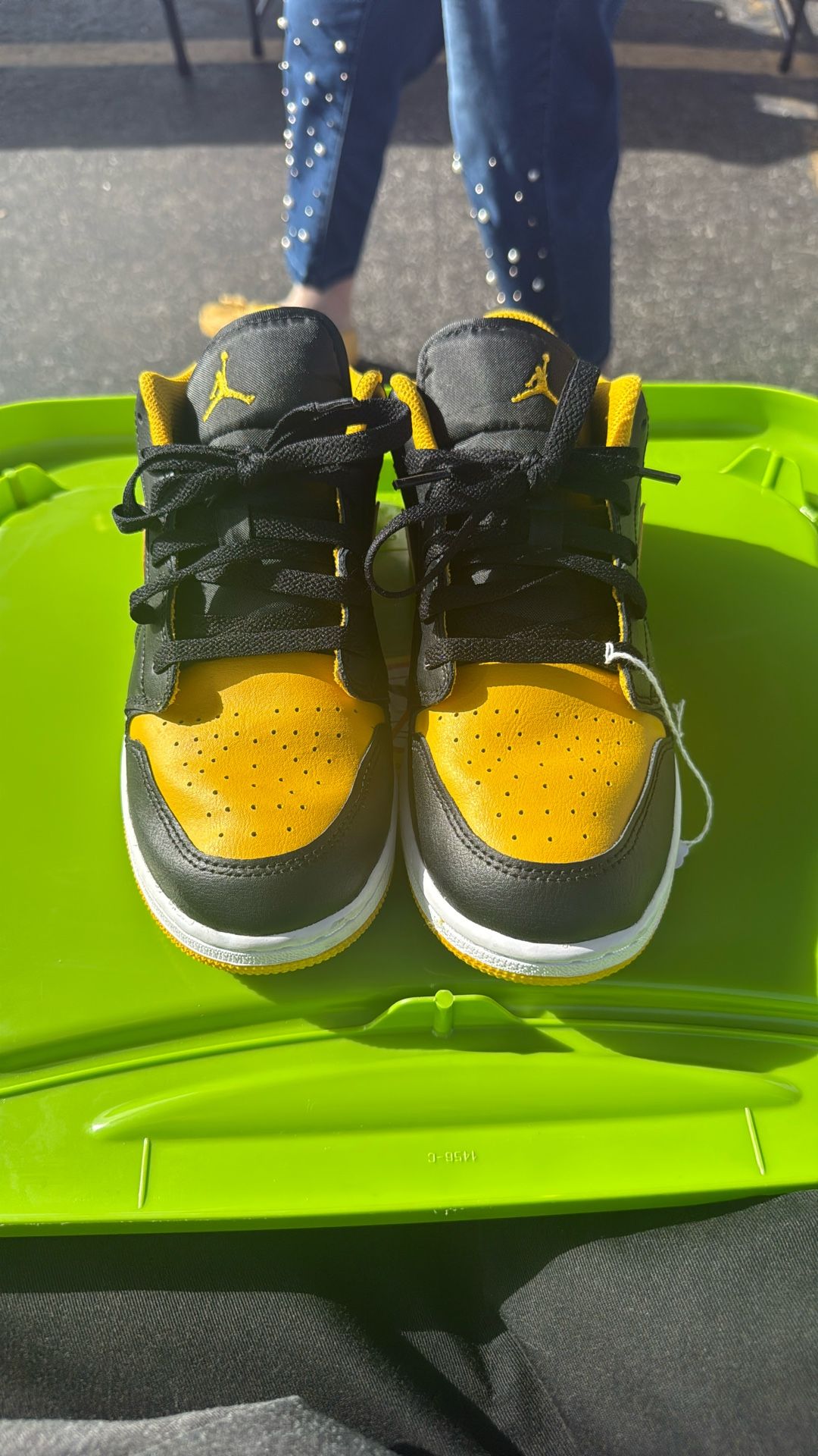 Nike Jordan 1 Low Yellow Ochre (GS) 553560-072