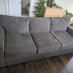 Gray 3 Seat Couch