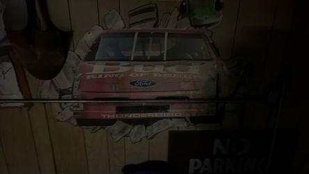 Ford Thunderbird Budweiser NASCAR Wall Decoration
