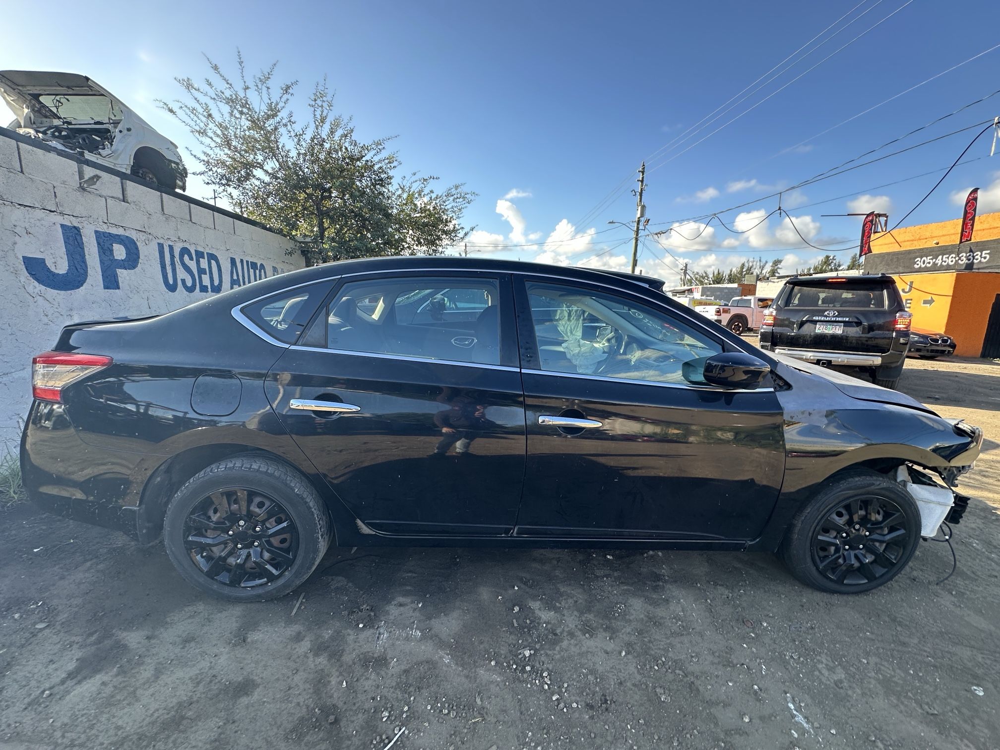2013-2019 NISSAN SENTRA CAR FOR PARTS ONLY TRANSMISSION AND ENGINE IN GREAT CONDITIONS